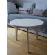 Table basse scandinave en bois de bouleau naturel - L60cm/H44cm