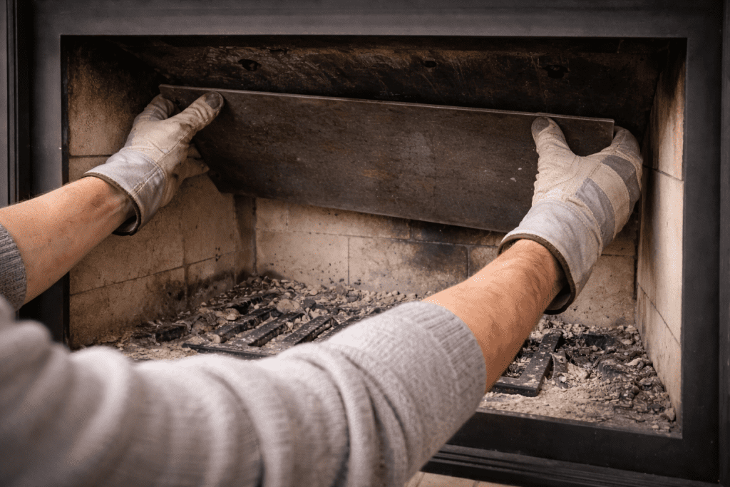 refixer un déflecteur d'insert