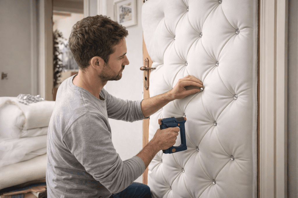 capitonner une porte