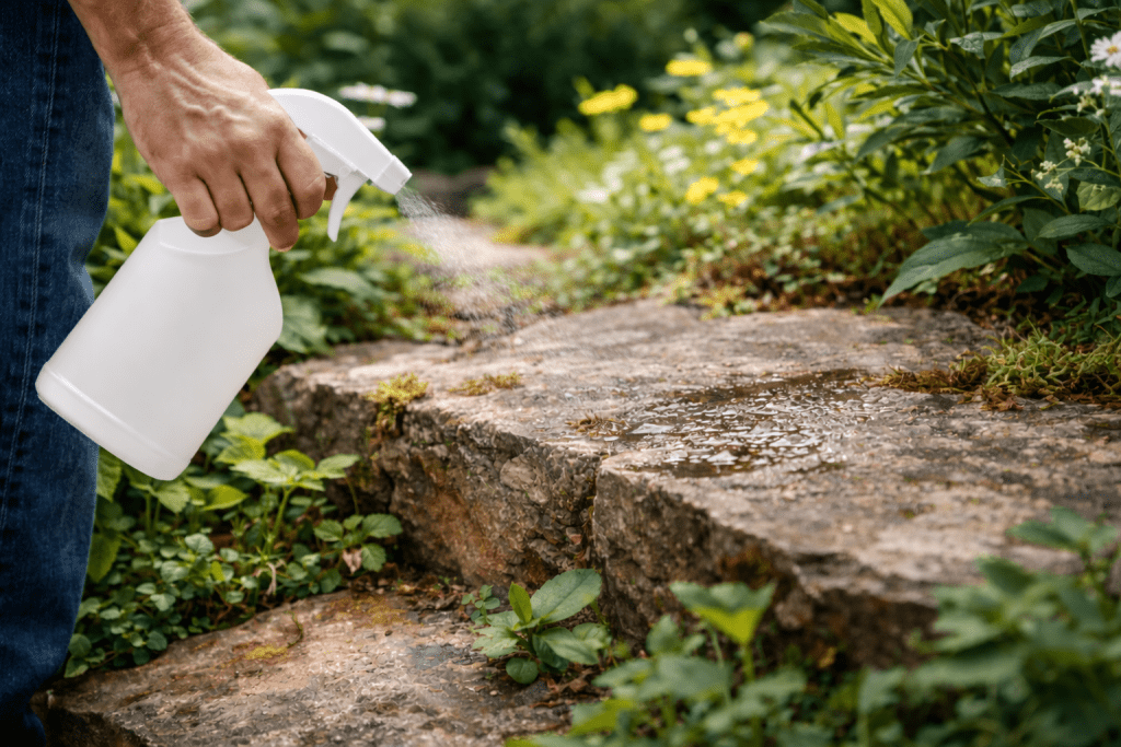 pulvériser du vinaigre blanc