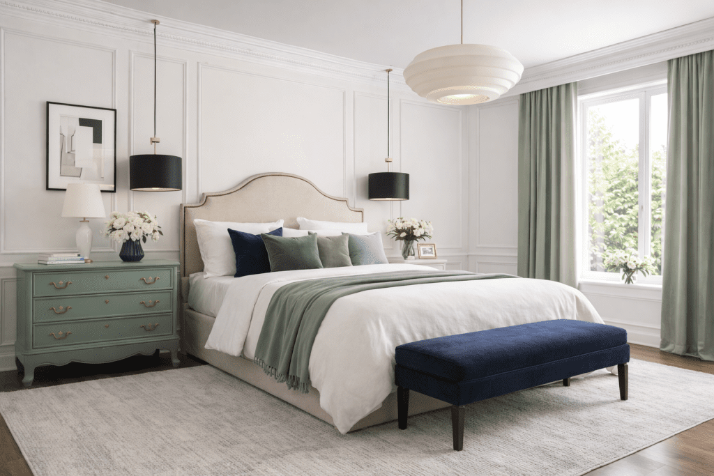 chambre style Louis Philippe