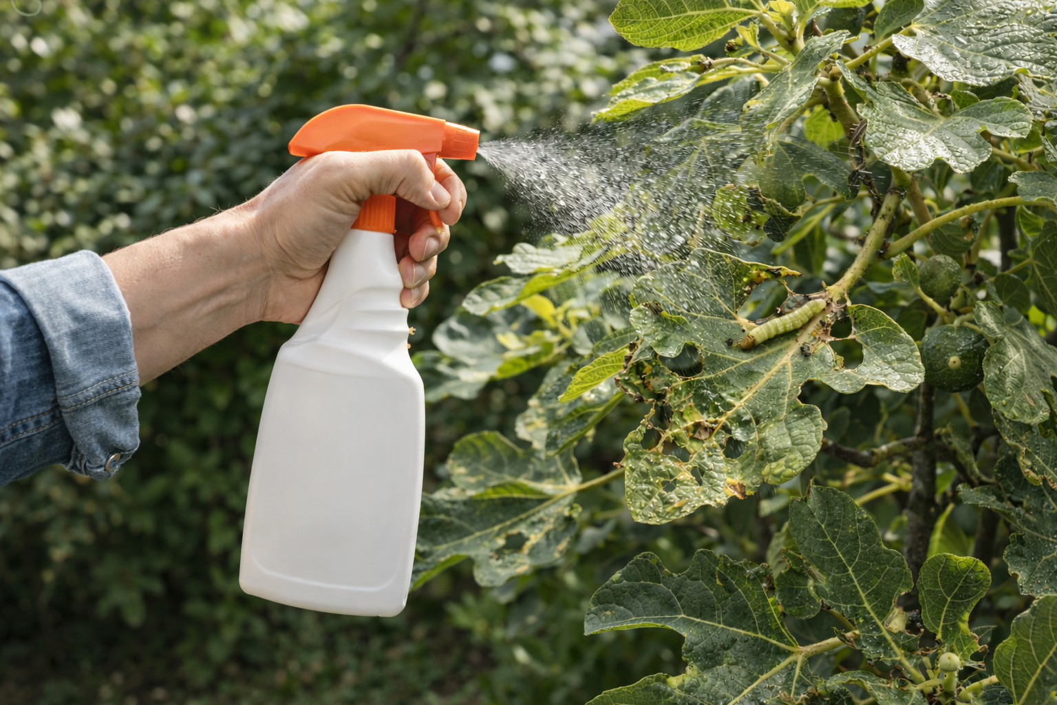 pulvériser du savon noir